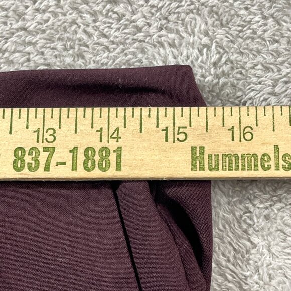 Banana Republic Ryan Women's Straight Chino Pants Red Dark Wash Pants 6P Classic - Picture 6 of 14